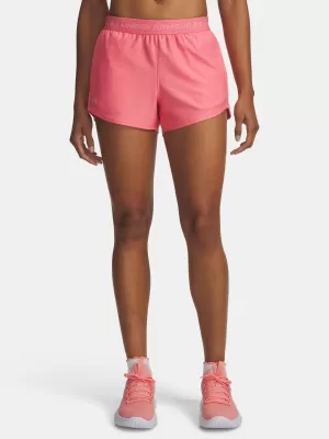 Дамски шорти UNDER ARMOUR TECH PLAY UP SHORTS 1389882-600 РОЗОВО