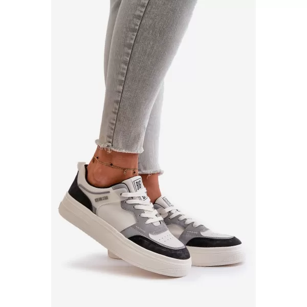  Дамски маратонки BIG STAR OO274028 WHITE Big Star Shoes 