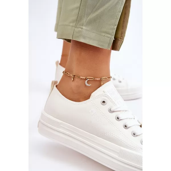  Дамски маратонки BIG STAR LL274968 WHITE Big Star Shoes 