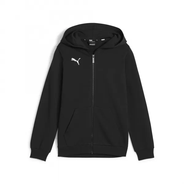  Детски суичър PUMA TEAMGOAL CASUALS HOODED JKT 658596_03 ПУМА ЧЕРНА/ПУМА БЯЛА 