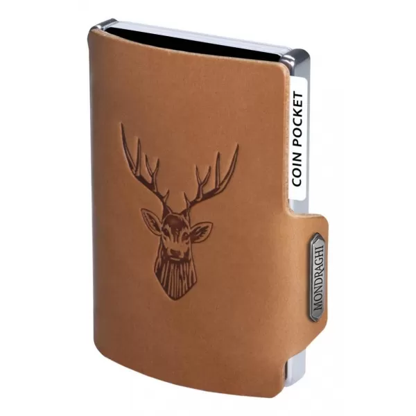  Портфейл MONDRAGHI Silhouette Classic Deer КАРАМЕЛ 