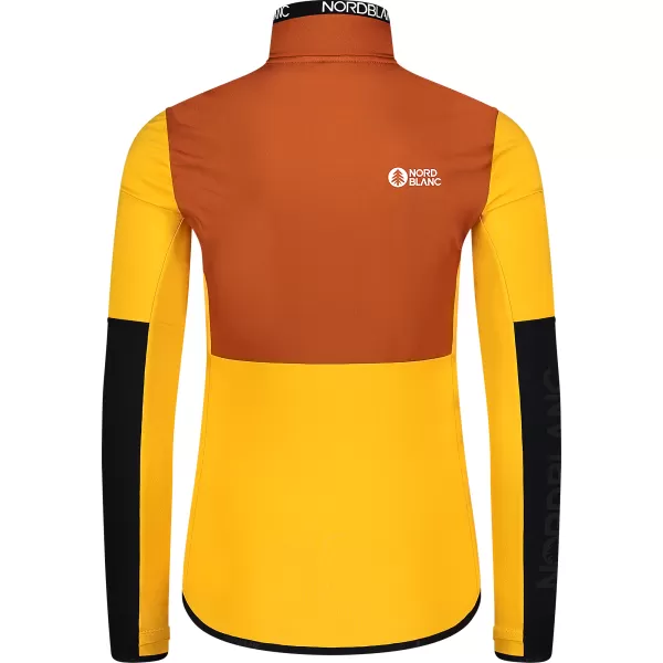 Дамски суичър powerfleece NORDBLANC RIVA NBWFL8289 КЕХЛИБАР 