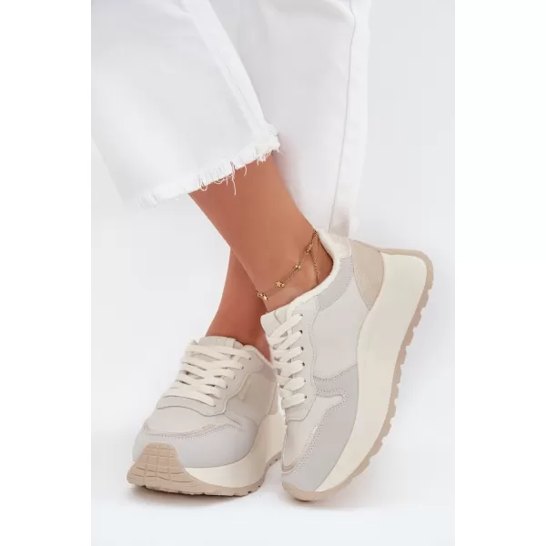  Дамски обувки BIG STAR SS274008 WHITE Big Star Shoes 