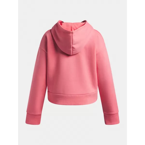 Суичър за момиче UNDER ARMOUR UA RIVAL FLEECE HOODIE 1379517-600 РОЗОВО 