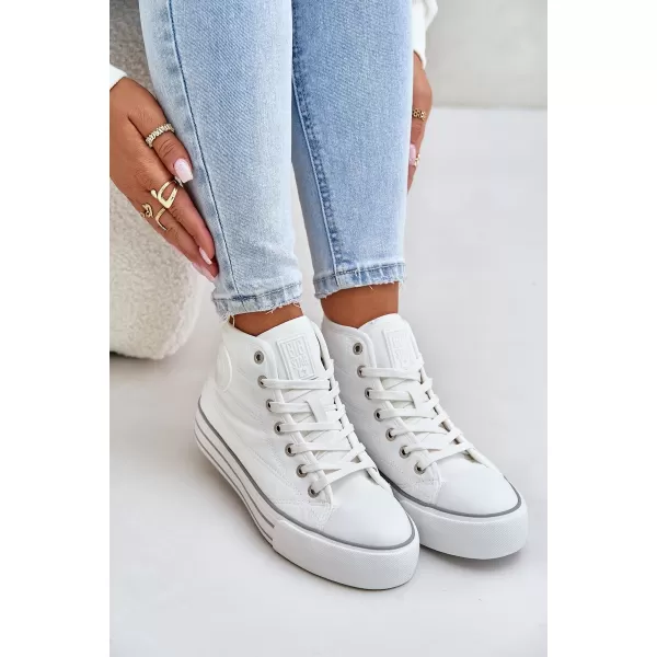  Дамски маратонки BIG STAR OO274A473 WHITE Big Star Shoes 