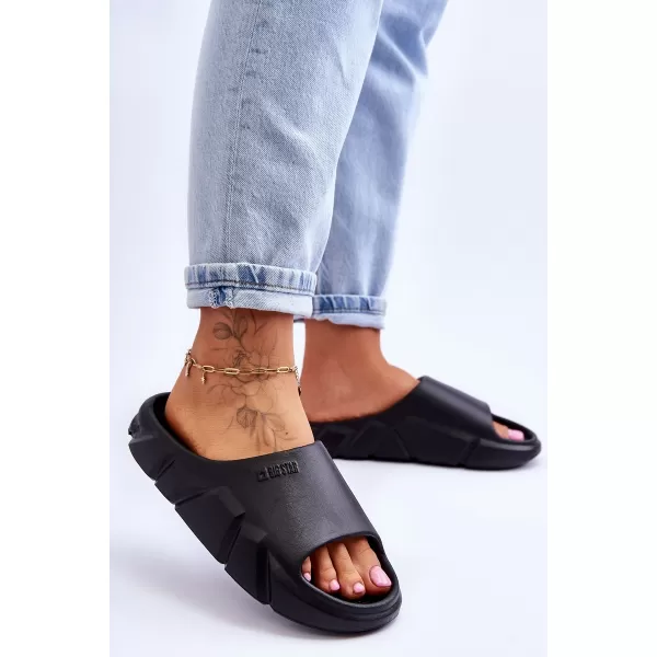  Дамски чехли BIG STAR LL274594 BLACK Big Star Shoes 