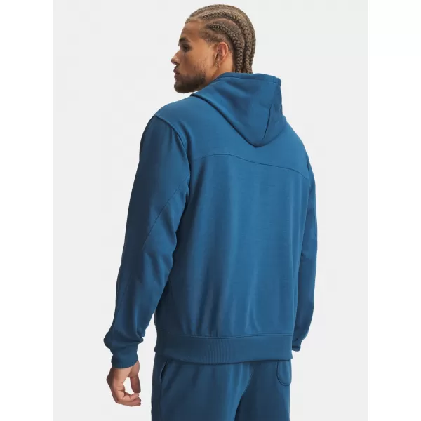  Мъжки суичър UNDER ARMOUR UA RIVAL LW HOODIE 6012335-498 СИНЬО 