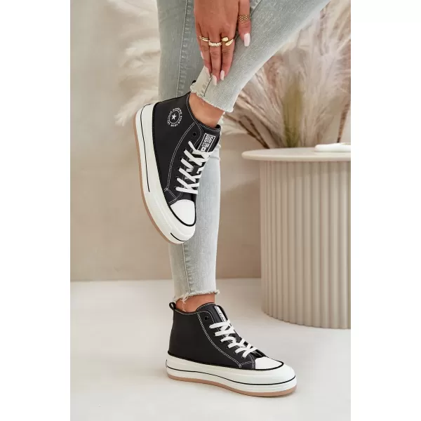  Дамски маратонки BIG STAR OO274062 BLACK Big Star Shoes 