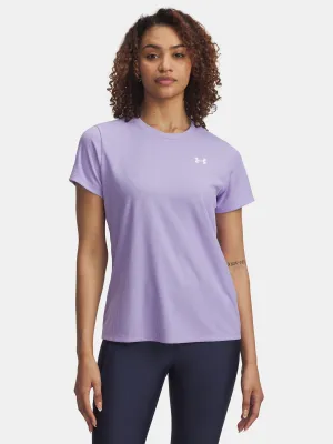 Дамска тениска UNDER ARMOUR TECH RIB SSC 1389852-538 ЛИЛАВО