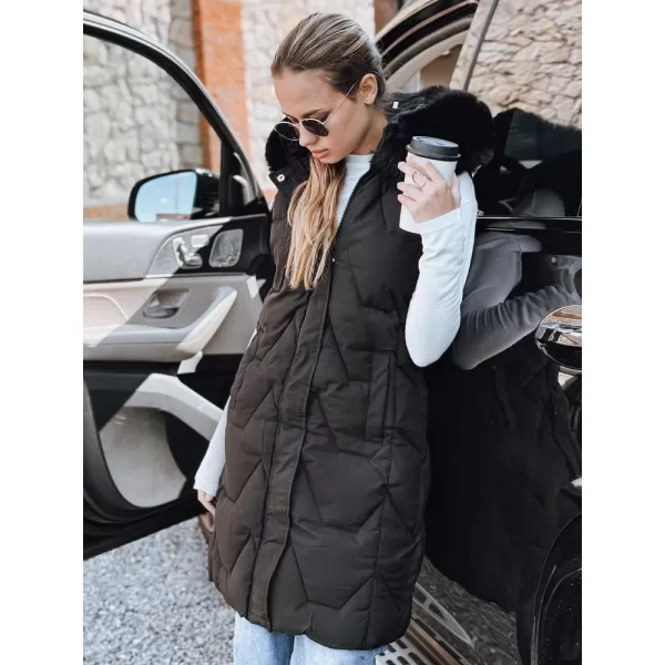  Дамски елек DSTREET TY5262 ЧЕРЕН 