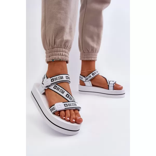  Дамски обувки BIG STAR NN274A526 WHITE Big Star Shoes 