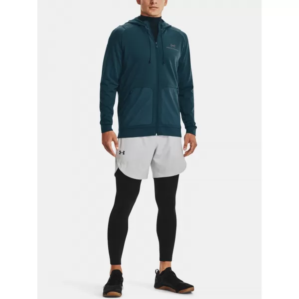 Мъжки суичър UNDER ARMOUR RUSH ALL PURPOSE FZ HD СИНЬО 