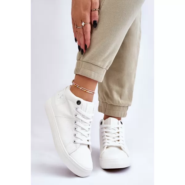  Дамски маратонки BIG STAR LL274002 WHITE Big Star Shoes 
