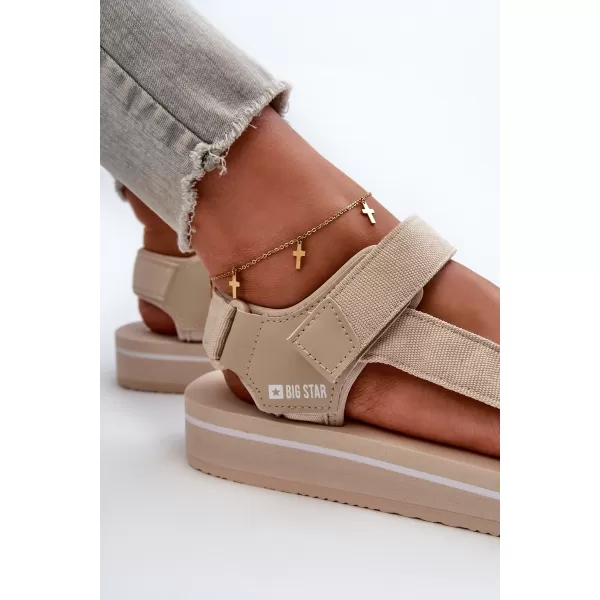  Дамски обувки BIG STAR NN274A535 BEIGE Big Star Shoes 