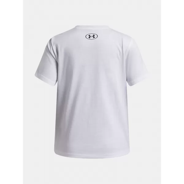  Тениска за момиче UNDER ARMOUR UA G STAR LOGO LOCKERTAG SS 6009718-100 БЯЛО 