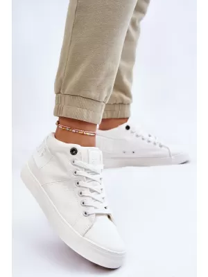 Дамски маратонки BIG STAR LL274002 WHITE Big Star Shoes