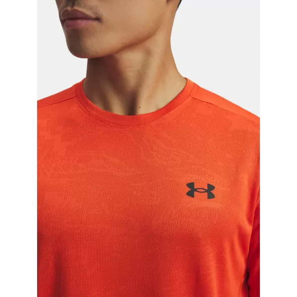  Мъжка тениска UNDER ARMOUR UA TECH VENT JACQUARD SS 1377052-844 ОРАНЖЕВО 
