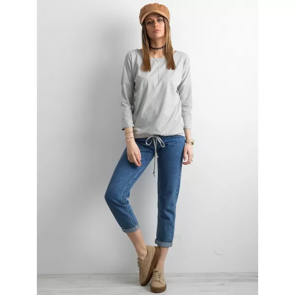  Дамска блуза BASIC FEEL GOOD RV-BZ-4691.42P СИВО 