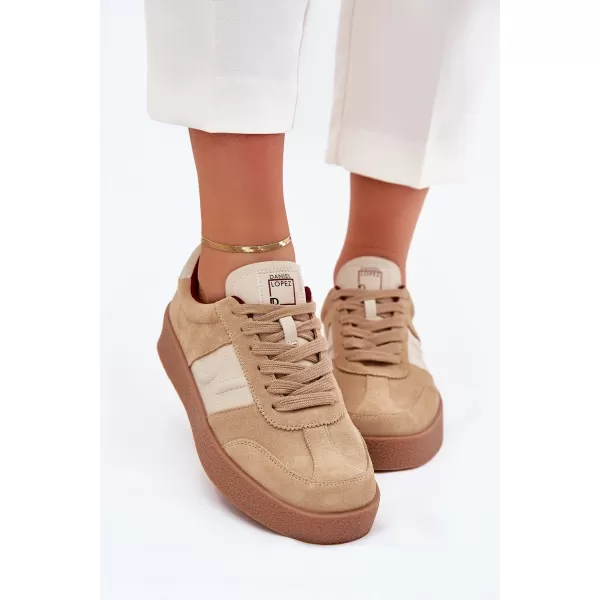  Дамски маратонки LOPEZ JUST DARE SS2D4022 BEIGE Daniel Lopez Just Dare 