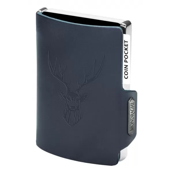  Портфейл MONDRAGHI Silhouette Classic Deer СИНЬО 