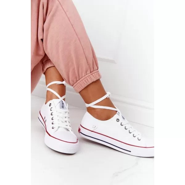  Дамски маратонки BIG STAR DD274336 WHITE Big Star Shoes 