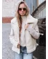 Дамски елек DSTREET TY5238 БЕЖОВО