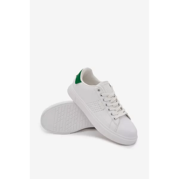  Мъжки обувки BIG STAR OO174116 WHITE/GREEN Big Star Shoes 