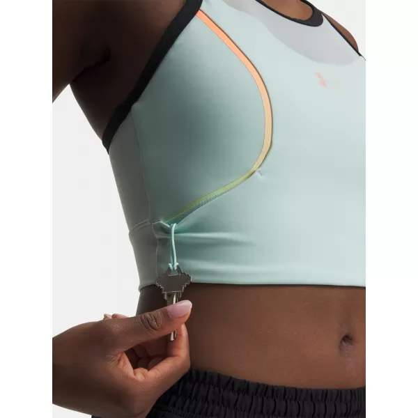  Дамски потник UNDER ARMOUR UA VELOCITI ELITE CROP TANK 6009499-703 ЗЕЛЕНО 