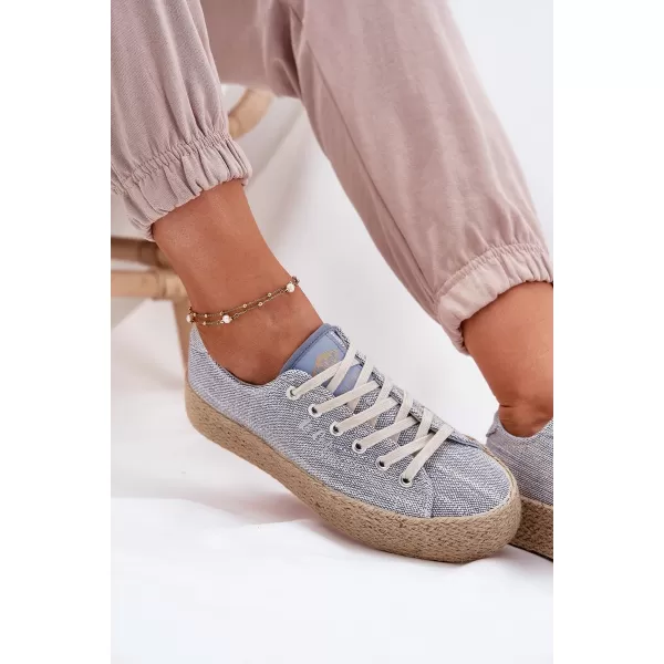  Дамски кецове LEE COOPER LCW-25-02-3284 СВЕТЛО СИНЬО 