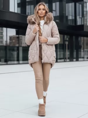Дамско яке DSTREET TY5494 БЕЖОВО