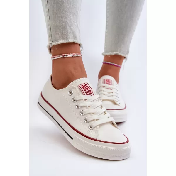  Дамски маратонки BIG STAR NN274274 WHITE Big Star Shoes 