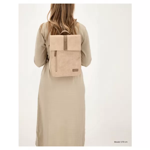 Раница BEAGLES Brunete 18087 Light taupe СВЕТЛО КАФЯВО 