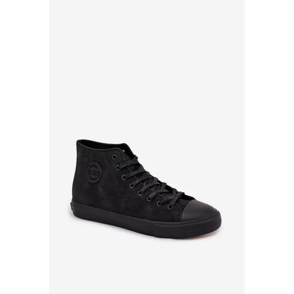  Мъжки кецове BIG STAR OO174247 BLACK Big Star Shoes 