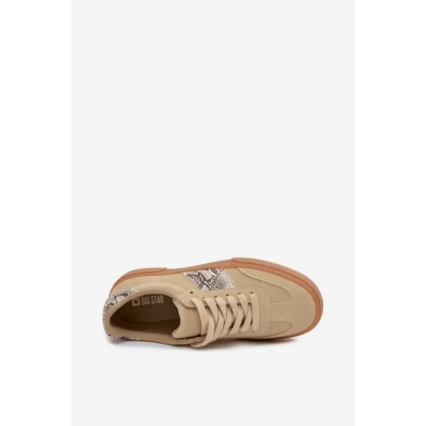  Дамски маратонки BIG STAR TT274298 BEIGE Big Star Shoes 