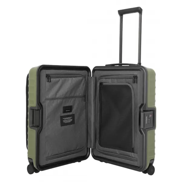  куфар TITAN Overseas S Front pocket Forest green ГОРСКО ЗЕЛЕНО 