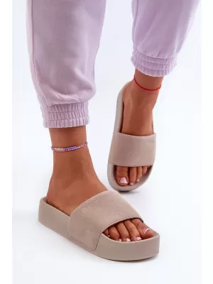 Дамски обувки BIG STAR NN274A671 BEIGE Big Star Shoes