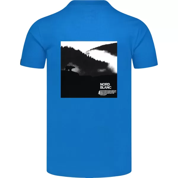  Мъжка тениска NORDBLANC NOTHINGNESS NBSMT8150 СИНЬО 
