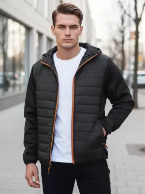 Мъжко яке DSTREET TX3785 ЧЕРЕН