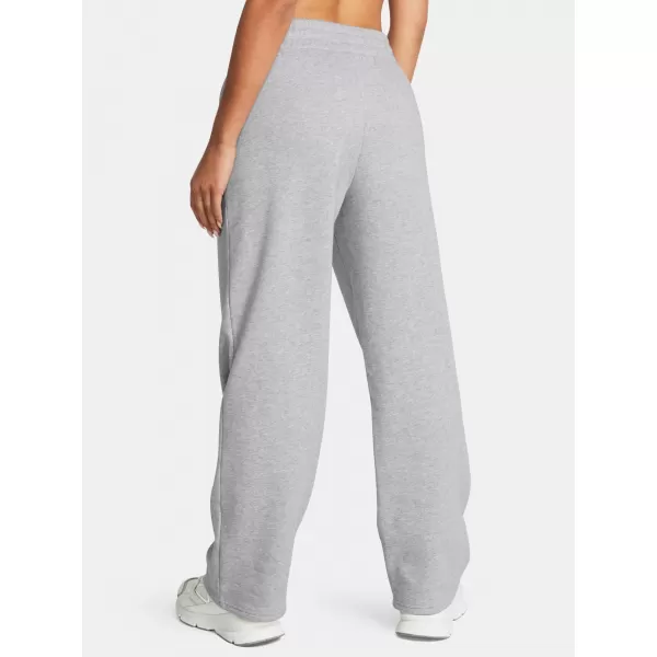  Дамски спортен панталон UNDER ARMOUR UA RIVAL FLC STRAIGHT PANT 1381847-011 СИВО 