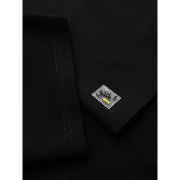  Мъжка тениска OMBRE OM-TSCT-0240 ЧЕРЕН 