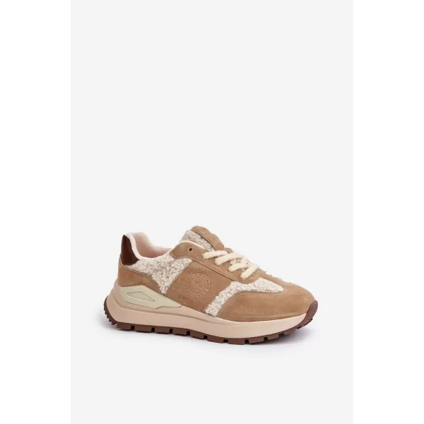  Дамски обувки BIG STAR OO274A317 BEIGE Big Star Shoes 