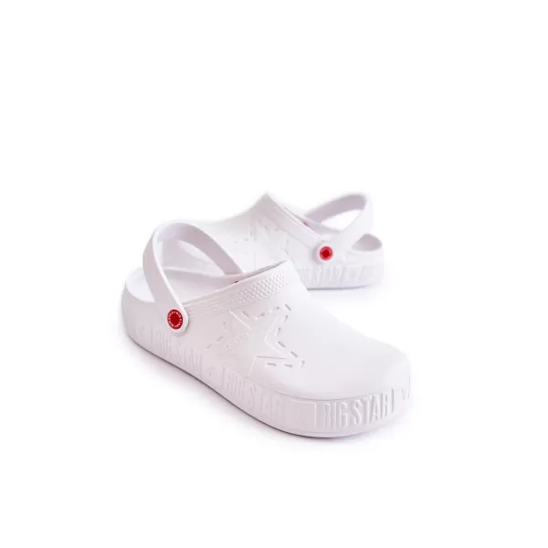  Мъжки чехли BIG STAR II175003 WHITE Big Star Shoes 