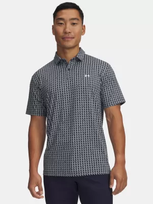 Мъжка тениска UNDER ARMOUR UA T2G PRINTED POLO 6012304-412 СИНЬО