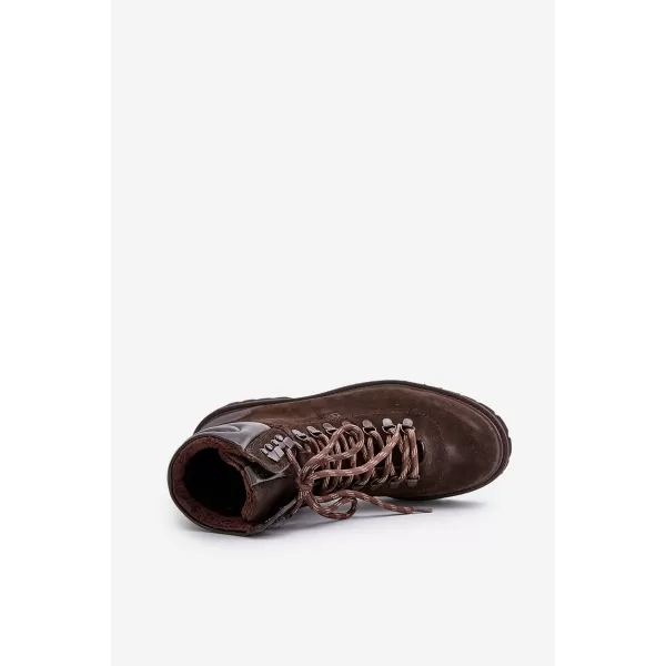  Мъжки обувки BIG STAR OO174644 BROWN/BEIGE Big Star Shoes 