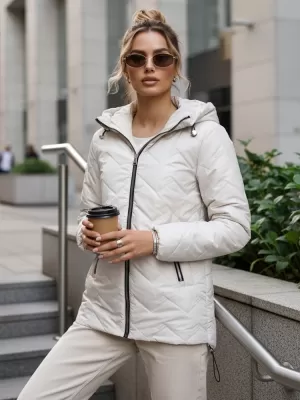 Дамско яке DSTREET TY5610 СВЕТЛО СИВО