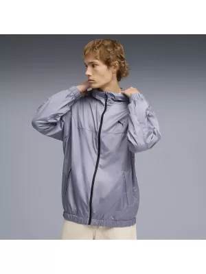 Мъжка ветровка PUMA ESS RELAXED WINDBREAKER 684626_65 СИВО НЕБЕ
