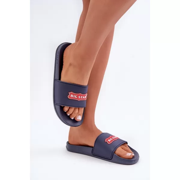  Дамски чехли BIG STAR OO274039 BLUE Big Star Shoes 