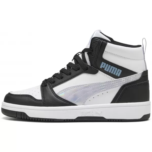  Дамски обувки PUMA REBOUNDV6MIDSPACEBELLEJR 402768-02 PUMA BLACK/LILAC CRUSH/WHITE 