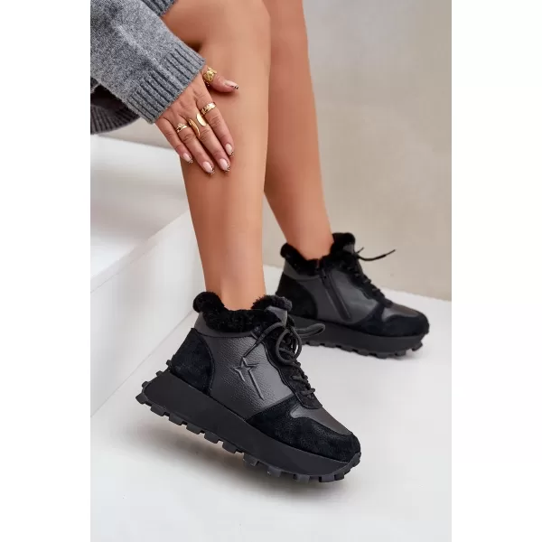  Дамски обувки BIG STAR OO274A329 BLACK Big Star Shoes 