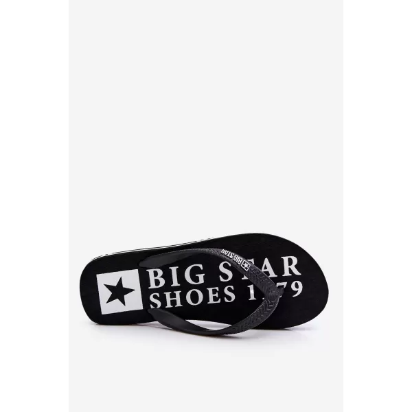  Мъжки джапанки BIG STAR LL174444 BLACK Big Star Shoes 